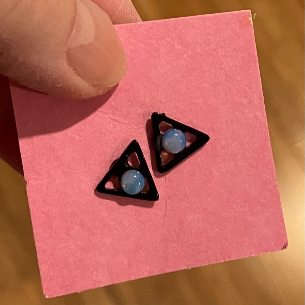 Harry Potter Deathly Hallows Stud Earrings Never Worn